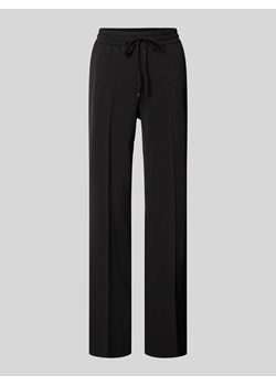 Spodnie materiałowe o kroju regular fit w kant model ‘AVRIL’ ze sklepu Peek&Cloppenburg  w kategorii Spodnie damskie - zdjęcie 173032059