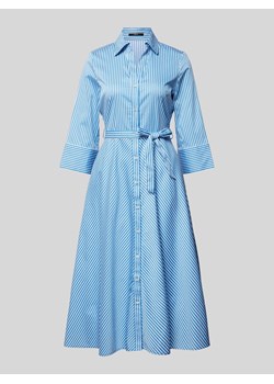 Sukienka midi ze wzorem w paski ze sklepu Peek&Cloppenburg  w kategorii Sukienki - zdjęcie 173032068