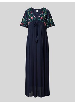 Długa sukienka z kwiatowym wzorem model ‘CHELLA’ ze sklepu Peek&Cloppenburg  w kategorii Sukienki - zdjęcie 173032118