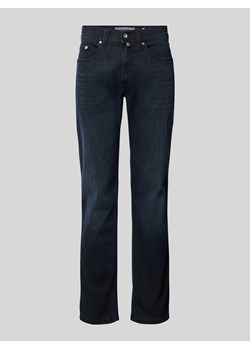 Jeansy o kroju tapered fit z 5 kieszeniami model ‘Lyon’ ze sklepu Peek&Cloppenburg  w kategorii Jeansy męskie - zdjęcie 173032216