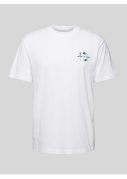 T-shirt o luźnym kroju z nadrukiem z logo ze sklepu Peek&Cloppenburg  w kategorii T-shirty męskie - zdjęcie 173032249