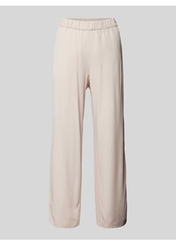 Spodnie materiałowe rozkloszowane o skróconym kroju model ‘CHIARA’ ze sklepu Peek&Cloppenburg  w kategorii Spodnie damskie - zdjęcie 173032326