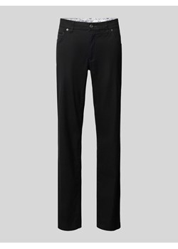Spodnie w jednolitym kolorze model ‘CADIZ’ ze sklepu Peek&Cloppenburg  w kategorii Spodnie męskie - zdjęcie 173032386