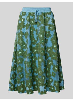 Spódnica midi z kwiatowym wzorem model ‘FLOWER’ ze sklepu Peek&Cloppenburg  w kategorii Spódnice - zdjęcie 173032396