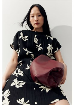 H & M - Taliowana sukienka - Czarny ze sklepu H&M w kategorii Sukienki - zdjęcie 173032668