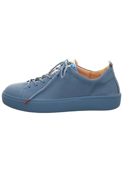 Think! Skórzane sneakersy w kolorze niebieskim ze sklepu Limango Polska w kategorii Trampki damskie - zdjęcie 173033098