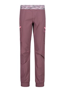 CMP Spodnie trekkingowe w kolorze fioletowym ze sklepu Limango Polska w kategorii Spodnie damskie - zdjęcie 173033158