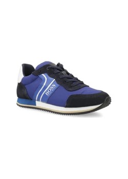 BOSS Kidswear Sneakersy | z dodatkiem skóry ze sklepu Gomez Fashion Store w kategorii Buty sportowe dziecięce - zdjęcie 173034356