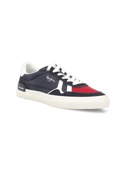 Pepe Jeans London Sneakersy KENTON BRITT DIVIDED | z dodatkiem skóry ze sklepu Gomez Fashion Store w kategorii Buty sportowe męskie - zdjęcie 173035787