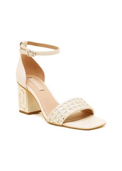 Liu Jo Skórzane sandały na słupku VIOLET ze sklepu Gomez Fashion Store w kategorii Sandały damskie - zdjęcie 173037556