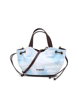 Pinko Shopperka PAGODA | z dodatkiem skóry ze sklepu Gomez Fashion Store w kategorii Torby Shopper bag - zdjęcie 173040526