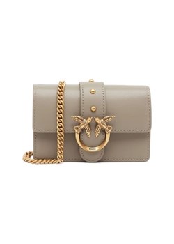 Pinko Skórzana torebka na ramię LOVE ONE ze sklepu Gomez Fashion Store w kategorii Kopertówki - zdjęcie 173047569