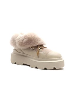 INUIKII Skórzane śniegowce | z dodatkiem wełny ze sklepu Gomez Fashion Store w kategorii Śniegowce damskie - zdjęcie 173047815