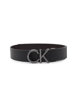 Calvin Klein Skórzany pasek ADJ/REV CK METAL BOMBE PB 35MM ze sklepu Gomez Fashion Store w kategorii Paski męskie - zdjęcie 173052569