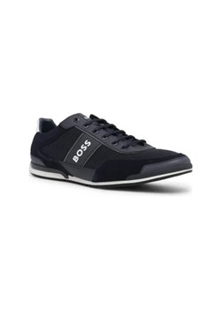 BOSS BLACK Sneakersy Saturn_Lowp_pulg | z dodatkiem skóry ze sklepu Gomez Fashion Store w kategorii Buty sportowe męskie - zdjęcie 173052976