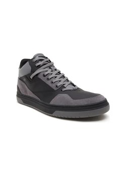 HUGO Sneakersy Switon_Hito | z dodatkiem skóry ze sklepu Gomez Fashion Store w kategorii Buty sportowe męskie - zdjęcie 173053277