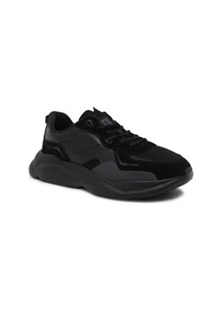 HUGO Sneakersy leon | z dodatkiem skóry ze sklepu Gomez Fashion Store w kategorii Buty sportowe męskie - zdjęcie 173056889