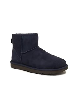 UGG Skórzane śniegowce Classic Mini II | z dodatkiem wełny ze sklepu Gomez Fashion Store w kategorii Śniegowce damskie - zdjęcie 173064005