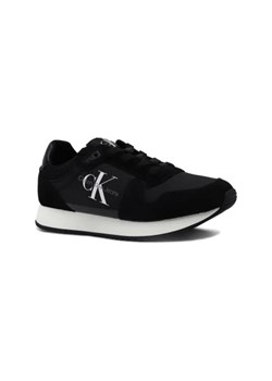 CALVIN KLEIN JEANS Sneakersy RUNNER SOCK LACEUP | z dodatkiem skóry ze sklepu Gomez Fashion Store w kategorii Buty sportowe damskie - zdjęcie 173064755