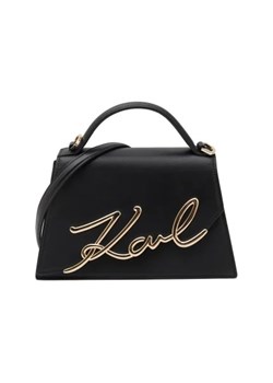 Karl Lagerfeld Skórzana torebka na ramię k/signature 2.0 md ze sklepu Gomez Fashion Store w kategorii Listonoszki - zdjęcie 173067647