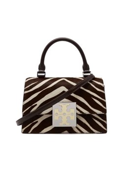 TORY BURCH Skórzana torebka na ramię Bon Zebra Mini Top ze sklepu Gomez Fashion Store w kategorii Listonoszki - zdjęcie 173068576