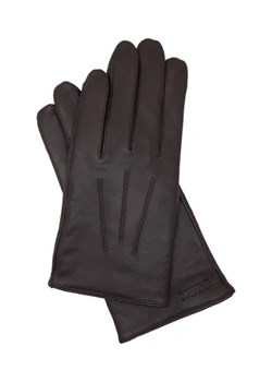 HUGO Skórzane rękawiczki Jaan ze sklepu Gomez Fashion Store w kategorii Rękawiczki męskie - zdjęcie 173071367