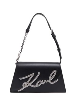 Karl Lagerfeld Skórzana torebka na ramię k/signature 2.0 sp shb crystal ze sklepu Gomez Fashion Store w kategorii Kopertówki - zdjęcie 173072006