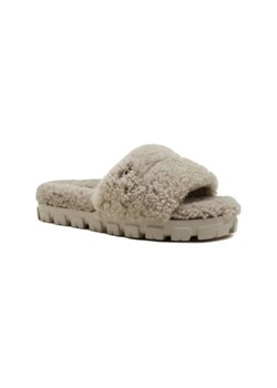 UGG Skórzane obuwie domowe Cozetta Curly | z dodatkiem wełny ze sklepu Gomez Fashion Store w kategorii Kapcie damskie - zdjęcie 173076686