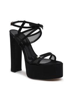 Elisabetta Franchi Skórzane sandały na słupku ze sklepu Gomez Fashion Store w kategorii Sandały damskie - zdjęcie 173080546
