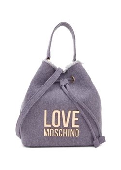 Love Moschino Worek | denim ze sklepu Gomez Fashion Store w kategorii Torebki worki - zdjęcie 173082577