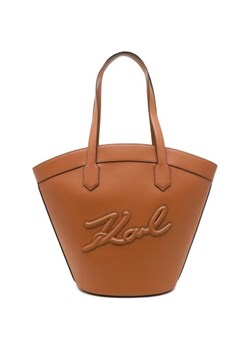 Karl Lagerfeld Skórzana shopperka ze sklepu Gomez Fashion Store w kategorii Torby Shopper bag - zdjęcie 173089555