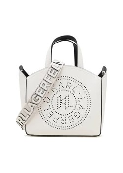 Karl Lagerfeld Shopperka K/CIRCLE Perforated ze sklepu Gomez Fashion Store w kategorii Torby Shopper bag - zdjęcie 173091605