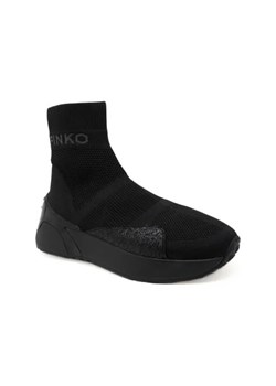 Pinko Sneakersy STOCKTON KNIT | z dodatkiem skóry ze sklepu Gomez Fashion Store w kategorii Buty sportowe damskie - zdjęcie 173095597