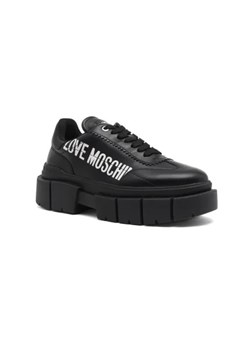 Love Moschino Skórzane sneakersy ze sklepu Gomez Fashion Store w kategorii Buty sportowe damskie - zdjęcie 173099838