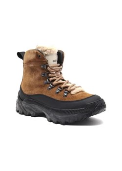 HUGO Skórzane buty trekkingowe Jace FurLaceUpB-Smix ze sklepu Gomez Fashion Store w kategorii Buty trekkingowe damskie - zdjęcie 173102777