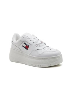 Tommy Jeans Skórzane sneakersy TJW RETRO BASKET FLATFORM ESS ze sklepu Gomez Fashion Store w kategorii Buty sportowe damskie - zdjęcie 173106938