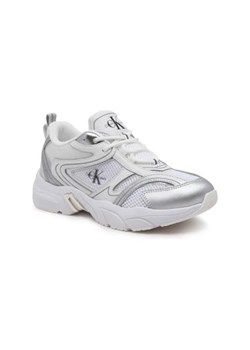 CALVIN KLEIN JEANS Sneakersy RETRO TENNIS | z dodatkiem skóry ze sklepu Gomez Fashion Store w kategorii Buty sportowe damskie - zdjęcie 173107575