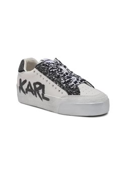 Karl Lagerfeld Skórzane sneakersy SKOOL MAX ze sklepu Gomez Fashion Store w kategorii Trampki damskie - zdjęcie 173108917