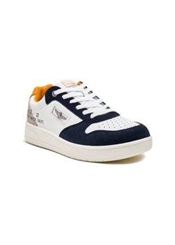 Aeronautica Militare Skórzane sneakersy ze sklepu Gomez Fashion Store w kategorii Buty sportowe męskie - zdjęcie 173109279