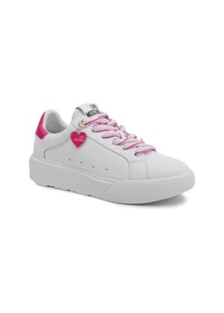 Love Moschino Skórzane sneakersy HEART45 ze sklepu Gomez Fashion Store w kategorii Buty sportowe damskie - zdjęcie 173110077