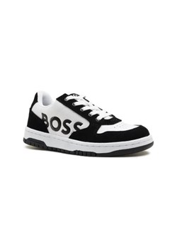 BOSS Kidswear Skórzane sneakersy ze sklepu Gomez Fashion Store w kategorii Buty sportowe dziecięce - zdjęcie 173111148