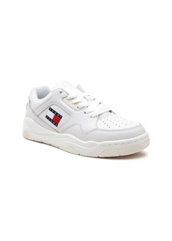 Tommy Jeans Skórzane sneakersy NEW BASKET ze sklepu Gomez Fashion Store w kategorii Buty sportowe damskie - zdjęcie 173111695