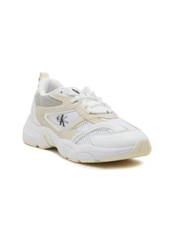 CALVIN KLEIN JEANS Sneakersy RETRO TENNIS | z dodatkiem skóry ze sklepu Gomez Fashion Store w kategorii Buty sportowe damskie - zdjęcie 173113275