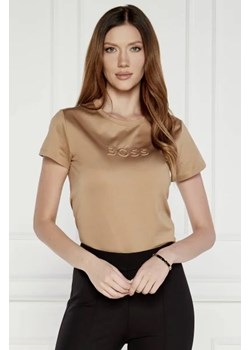 BOSS BLACK T-shirt | Regular Fit ze sklepu Gomez Fashion Store w kategorii Bluzki damskie - zdjęcie 173114899