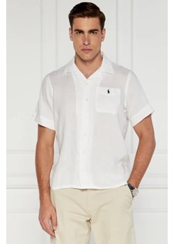 POLO RALPH LAUREN Lniana koszula CLADY | Classic fit ze sklepu Gomez Fashion Store w kategorii Koszule męskie - zdjęcie 173115279