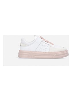 Liu Jo Skórzane sneakersy w kolorze białym ze sklepu Limango Polska w kategorii Buty sportowe damskie - zdjęcie 173115629