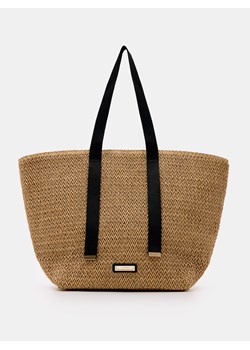 Mohito - Letnia torebka - beżowy ze sklepu Mohito w kategorii Torby Shopper bag - zdjęcie 173116675