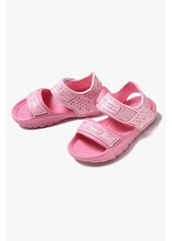 Sandały dziewczęce różowe ze sklepu 5.10.15 w kategorii Sandały dziecięce - zdjęcie 173118369