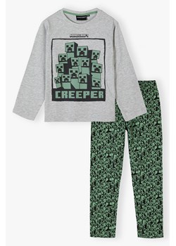 Piżama chłopięca z długim rękawem - Minecraft ze sklepu 5.10.15 w kategorii Piżamy dziecięce - zdjęcie 173118378