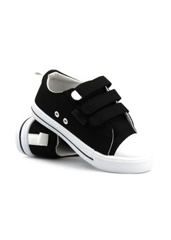 Trampki dziecięce, buty sportowe na rzep - Big Star  NN374118, czarne ze sklepu ulubioneobuwie w kategorii Trampki dziecięce - zdjęcie 173119045
